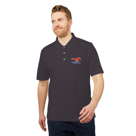 Tuslaw Mustangs Performance Polo - Embroidered Logo