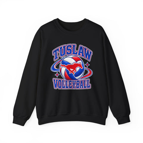 Tuslaw Volleyball — Moon & Stars Crewneck Sweatshirt