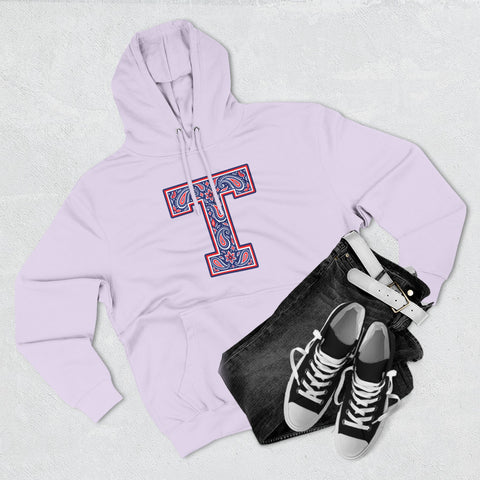Tuslaw Mustangs Paisley Monogram Hoodie