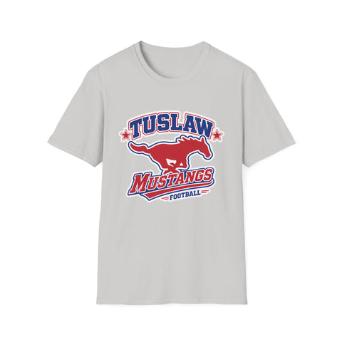 Tuslaw Football — Red & Blue Retro T-Shirt