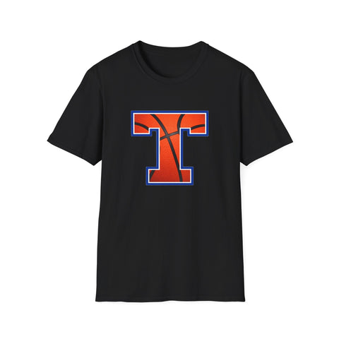 Tuslaw Mustangs Basketball Monogram T-Shirt in Black