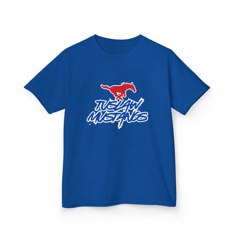 Kids’ Tuslaw Mustangs — Bold Logo T-Shirt