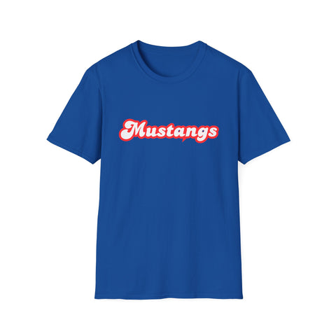 Tuslaw Mustangs — Women’s Retro Script T-Shirt