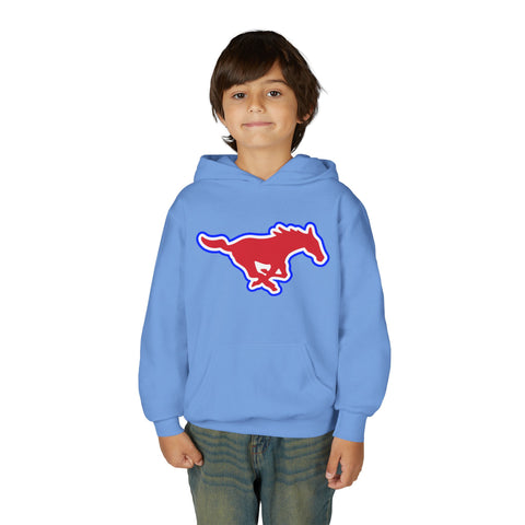 Youth Tuslaw Mustangs — Running Horse Hoodie