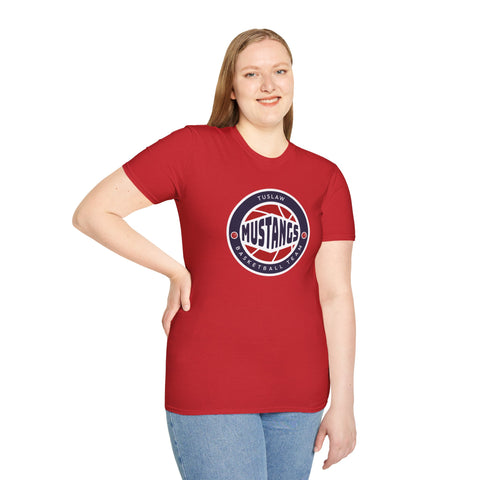 Tuslaw Basketball — Basketball Circle T-Shirt