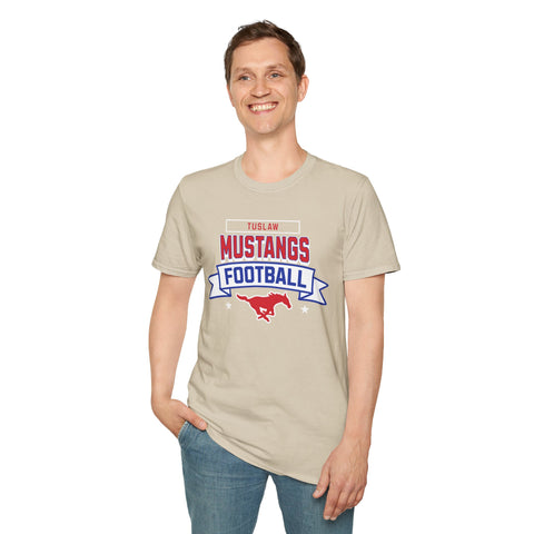 Tuslaw Football — Mustangs Banner T-Shirt
