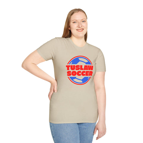 Tuslaw Soccer — Red & Blue Ball T-Shirt