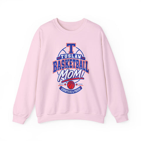 Tuslaw Basketball — Proud Mom Crewneck Sweatshirt