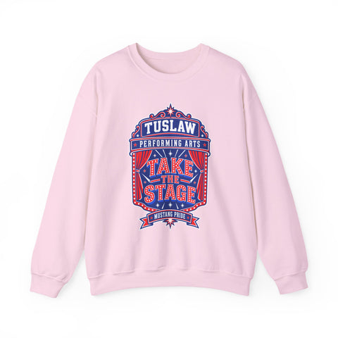 Tuslaw Performing Arts — "Tuslaw Take the Stage" School Theater Crewneck Sweatshirt