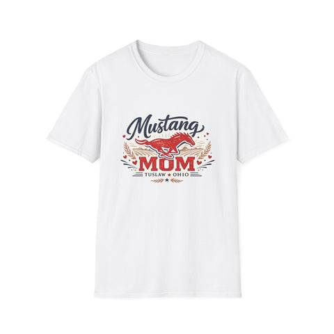 Tuslaw Mustang Mom — Farm Style T-Shirt