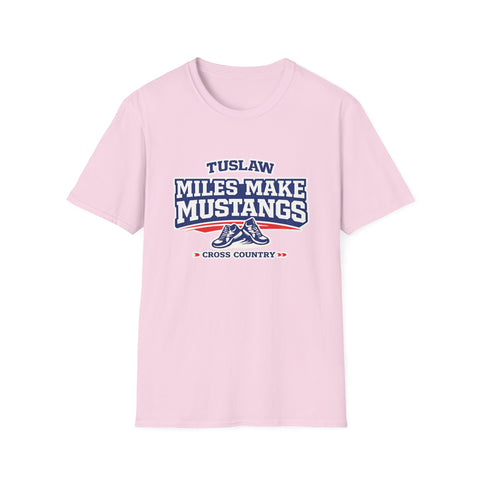 Tuslaw Cross Country — Miles Make Mustangs T-Shirt
