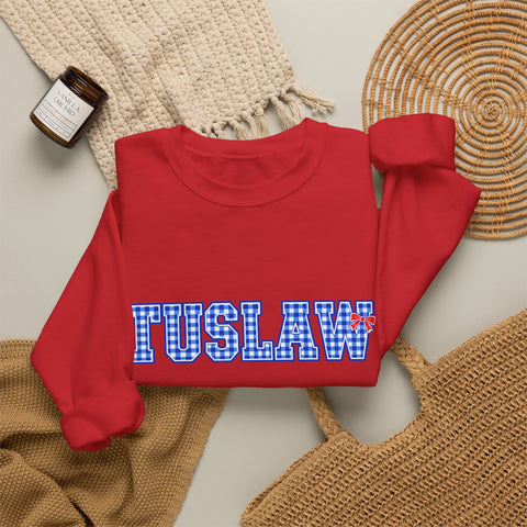 Tuslaw Mustangs Ladies - Bingham Style Tuslaw Crewneck Sweatshirt