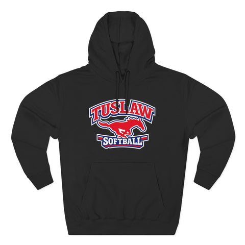 Tuslaw Softball — Running Mustang Varsity Hoodie