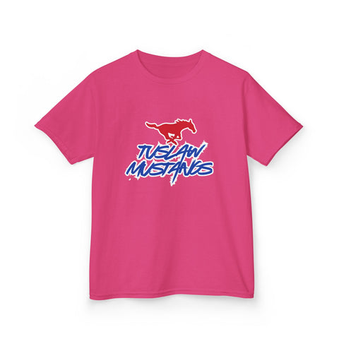 Kids’ Tuslaw Mustangs — Bold Logo T-Shirt