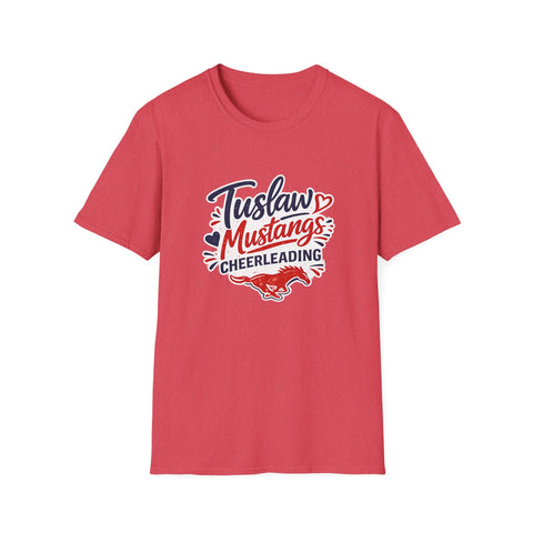 Tuslaw Cheer — Mustangs Heart T-Shirt