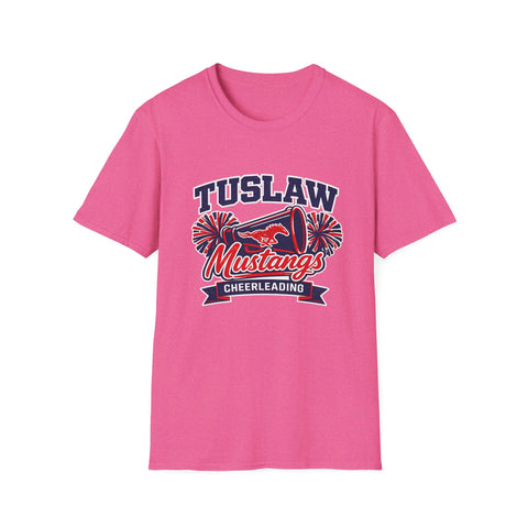 Tuslaw Cheer — Pom-Pom & Megaphone T-Shirt