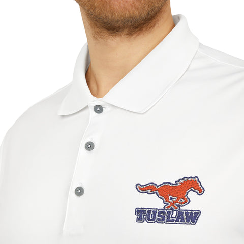 Tuslaw Mustangs Performance Polo - Embroidered Logo