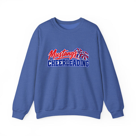 Tuslaw Cheerleading - Signature Series Crewneck Sweatshirt in Heather Sport Royal