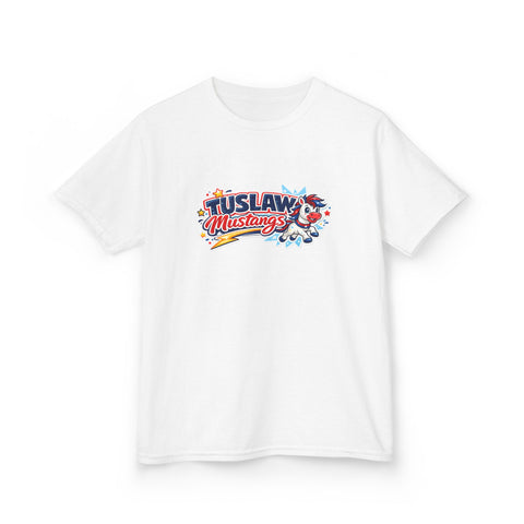 Kids’ Tuslaw Mustangs — Cartoon Horse T-Shirt