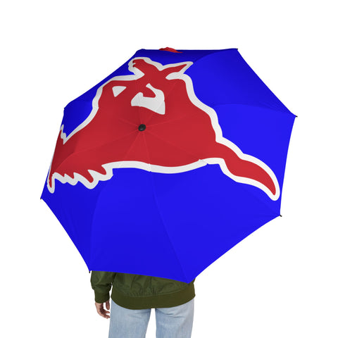 Tuslaw Mustangs Foldable Umbrella — Automatic Open