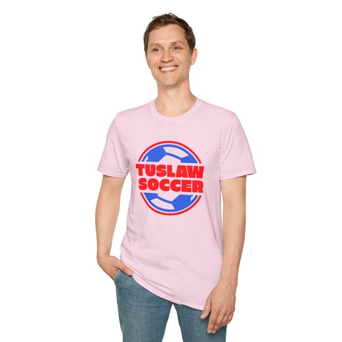 Tuslaw Soccer — Red & Blue Ball T-Shirt
