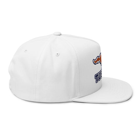 Tuslaw Mustangs Embroidered Flat Bill Hat