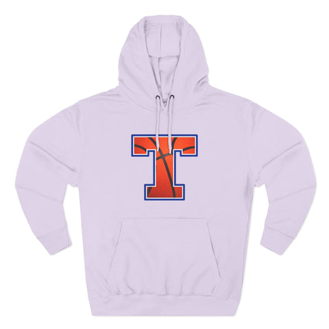 Tuslaw Mustangs Basketball Monogram Hoodie in Lilac