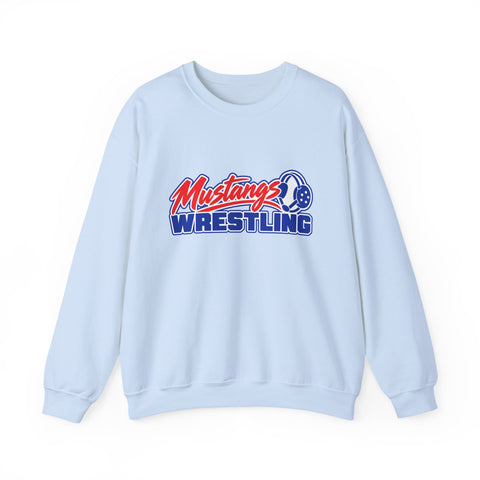 Tuslaw Wrestling - Signature Series Crewneck Sweatshirt in Light Blue