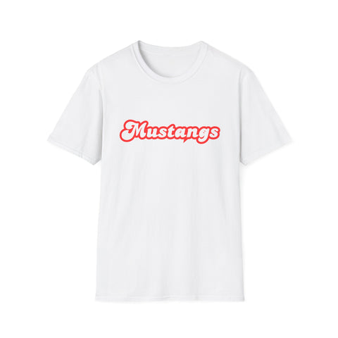 Tuslaw Mustangs — Women’s Retro Script T-Shirt