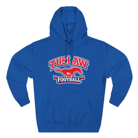 Tuslaw Football — Running Mustang Varsity Hoodie