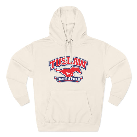 Tuslaw Track & Field — Running Mustang Varsity Hoodie