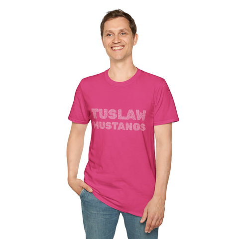 Tuslaw Mustangs — Maze Text T-Shirt