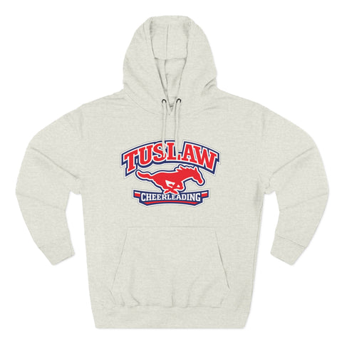 Tuslaw Cheerleading — Running Mustang Varsity Hoodie