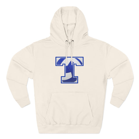 Tuslaw Mustangs Volleyball Monogram Hoodie in Sandshell