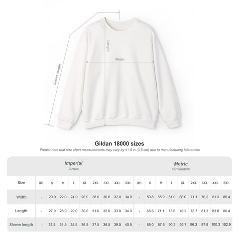 Tuslaw Mustangs — Varsity Arch Glitter Crewneck