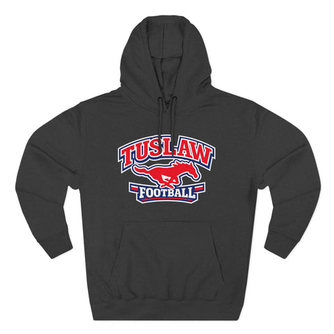 Tuslaw Football — Running Mustang Varsity Hoodie