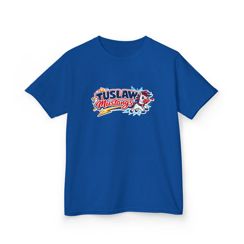 Kids’ Tuslaw Mustangs — Cartoon Horse T-Shirt