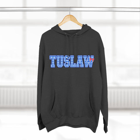 Tuslaw Mustangs Ladies - Gingham Style Tuslaw Pullover Hoodie