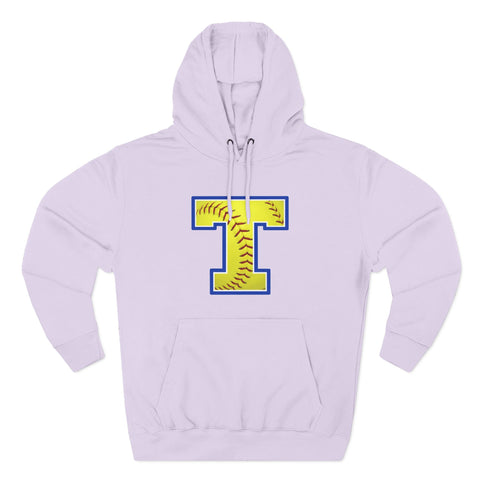 Tuslaw Mustangs Softball Monogram Hoodie in Lilac