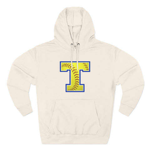 Tuslaw Mustangs Softball Monogram Hoodie in Sandshell