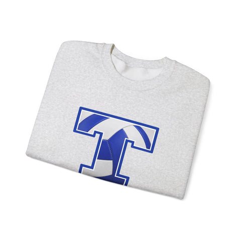 Tuslaw Mustangs Volleyball Monogram Crewneck Sweatshirt
