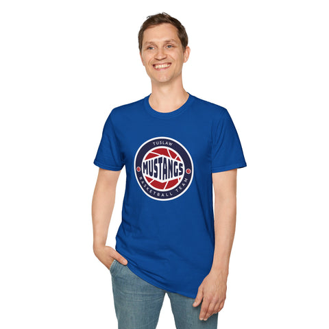Tuslaw Basketball — Basketball Circle T-Shirt