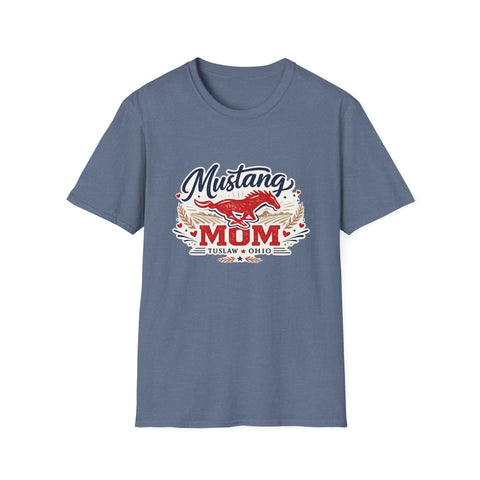 Tuslaw Mustang Mom — Farm Style T-Shirt