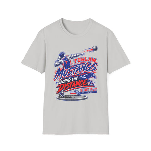 Tuslaw Track & Field — "Going The Distance" Shot Put T-Shirt