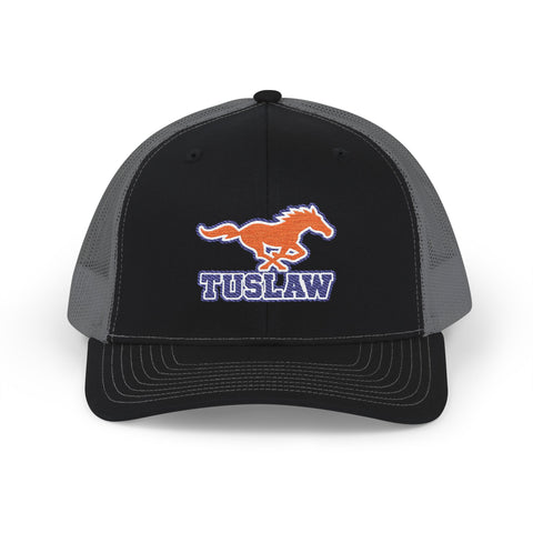 Tuslaw Mustang Trucker Cap — Embroidered Richardson Snapback