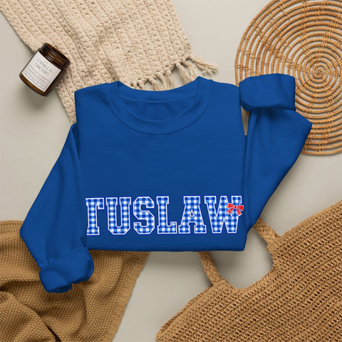 Tuslaw Mustangs Ladies - Bingham Style Tuslaw Crewneck Sweatshirt