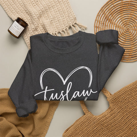 Tuslaw Mustangs Love You Tuslaw Crewneck Sweatshirt