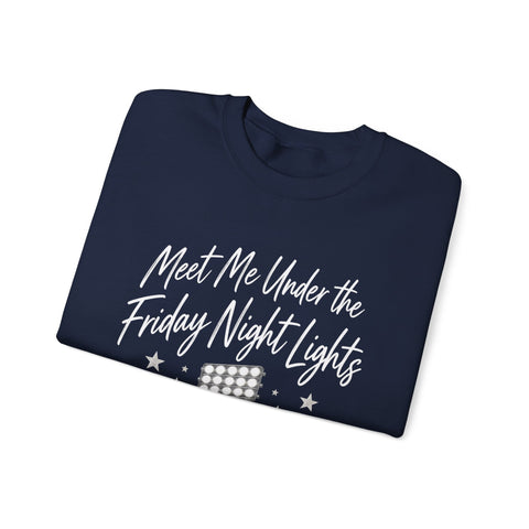 Tuslaw Mustangs Friday Night Lights Crewneck Sweatshirt