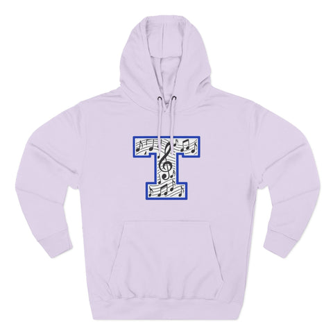 Tuslaw Mustangs Music Monogram Hoodie in Lilac