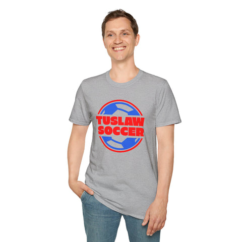 Tuslaw Soccer — Red & Blue Ball T-Shirt